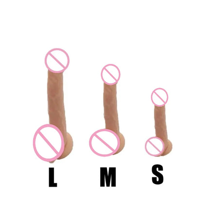 Men's Strap-on Realistic Penis Dildo Pants Anal Sex Toys for Women Men Women Gay Dildos Strapon Harness Belt Adult Games Lesbian