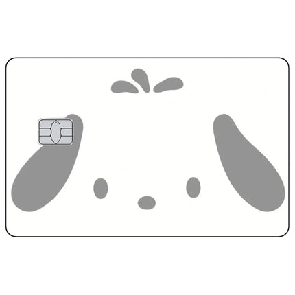 Cute Kitty Matte Sticker Kawaii Anime Credit Card Stickers for VISA MasterCard Bank Debit Card and Other IC Cards Decoration