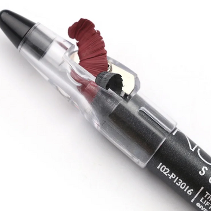 Hot Sale Fashion Pro Makeup Black Brown Eyeliner Eyebrow Pencil Waterproof Lasting Eye Liner Eye Brow With Pen Sharpener Tool