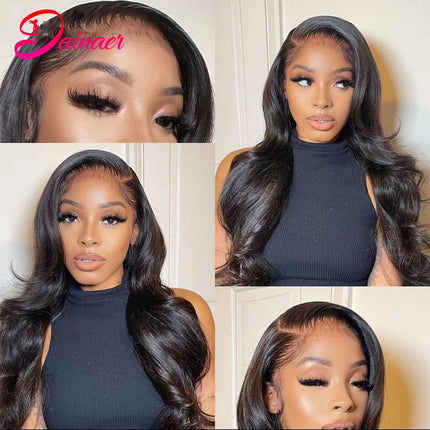 Indian Body Wave 4x4 Transparent Lace Closure Remy Human Hair Closure Swiss Lace Body Wave Closure Only 12-22inch Natural Clolor