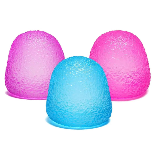1 PC Textured Squishy Squeeze Toy Malt Sugar Filled High Density Ice Squishy Stress Cube Sugar Balls Fidget Toys for Kids Adults