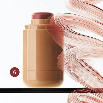 Magic Blush Stick 3-in-1 Cheek Lip Tinted Moistured Blush Stick Silky Brighten Blush Cream Blusher Cosmetics Tubes Matte Contour