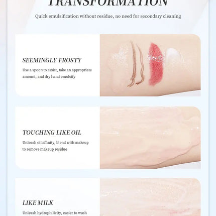 Cleansing Makeup Removal Cream Light Moisturizing Deep Cleansing Facial Makeup Gentle Makeup Remover Product