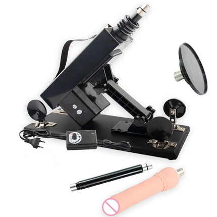 FREDORCH Sex Machine for Woman Adjustable Masturbating Pumping with 3XLR Accessories Sex Gun Love Machine for Men Adult Toys
