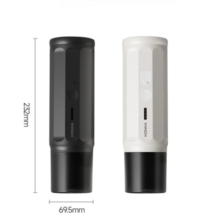 Portable Electric Coffee Maker for Travel Camping Office Wireless Espresso Machine with 7800mAh Battery Type C Charging