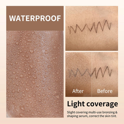 Long Lasting Foundation Serum With Bronzing Shaping Moisturizes Nourishes Skin Brighten Facial Contouring Concealer Cosmetics
