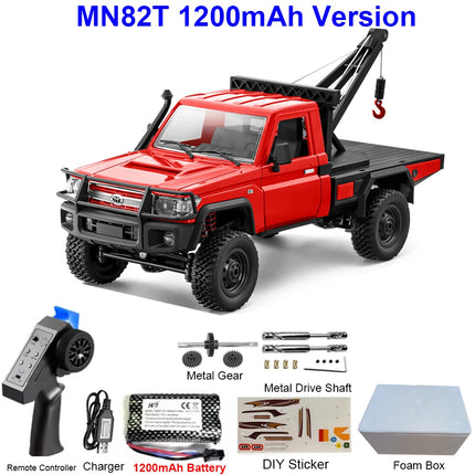 MN82 MN82PRO MN82S MN82T RC Car 1/12 4WD 2.4G Remote Control Car Climbing Off-road RC Crawler LED Light Truck RC Toys As Gift