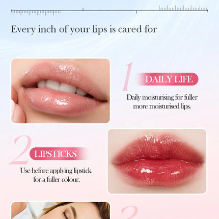 SADOER 5x Niacinamide Lip Care Tint Moisturizing Lip Balm & Anti-Chap Lip Mask Ceramide Lip Balm Vitamin C Lipstick Cute Makeup