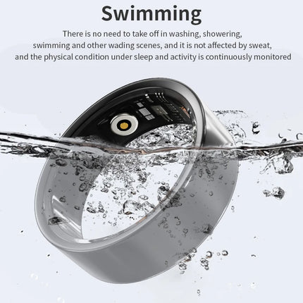 For SmartRing 2025 Women Men Waterproof Health Ring 7-13 size Sport Couple Smart Ring Tiktok Slide Control Sleep Monitor