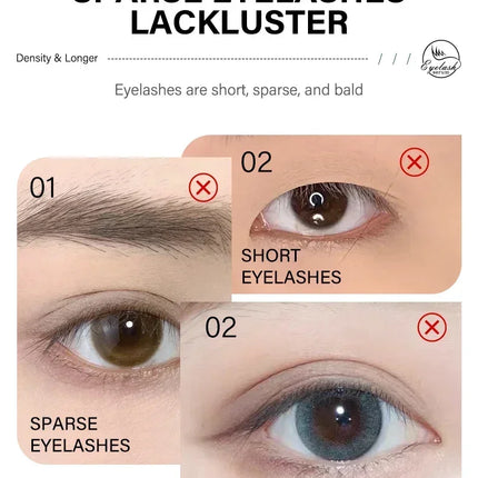 Nourishing Eyelash and Eyebrow Enhancer Serum - Natural Ingredients for Longer,Fuller,Longer and Thicker Eyebrows,Eye Cosmetics