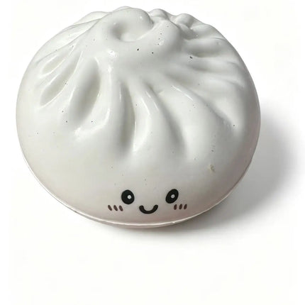 New Dumpling Pressure Dumpling Squishies Cute Colorful Bun Toy Slow Rising Stress Relief Fidget Toy for Adults Anti-Anxiety Gif