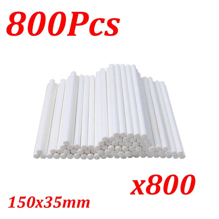 100-1000Pcs Paper Lollipop Sticks Solid Core for Party Dining Chocolate Sugar Candy Lolly Pop Sucker Sticks Cake Pop Stick