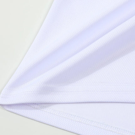 High-end polo shirt, outdoor casual solid color T-shirt, quick-drying golf shirt, lightweight breathable top, unisex T-shirt sle