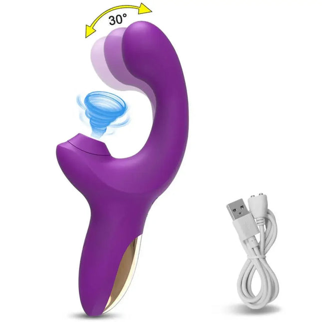 Powerful G Spot Vibrator For Women 20 Speeds Clit Sucking Toy Dildo Clitoral Stimulator Vibrating Finger Massager Adult Sex Toys