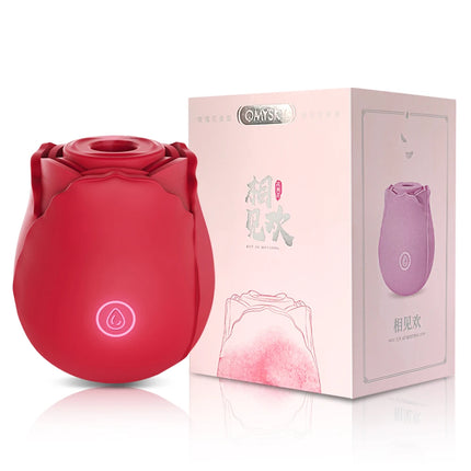 Sucking Vibrator Rose-Toy Sex Toys Clitoral Vibrator for Women Couples Clit Sucker Nipple Stimulating  Female Masturbating 18+