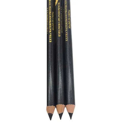 3Pcs/set Waterproof Eyebrow Pencil with Sharpener Lid Brown Black Eyebrow Pen Eye Makeup Not Blooming Eyebrow Enhancer