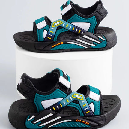 One Pairs of Summer Kids' Sandals Unisex Soft Bottom Casual Beach Shoes for Primary School Students