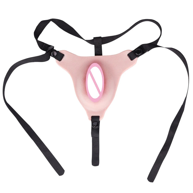 ANOSX Silicone Chastity Cage Device Male Chastity Belt Strapon Penis Sleeve Realistic Clitoris Vagina Wish BDSM Sex Toys For Men