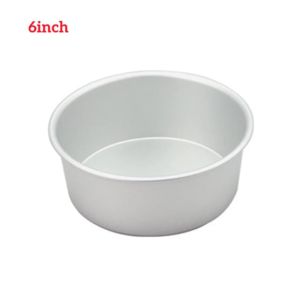 4/6/8/10/12inch Fixed Base Round Cake Pan Aluminum DIY Cakes Pastry Mould Cheesecake Mould  Nonstick Cake Tin Kitchen Tools