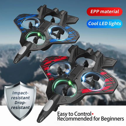 Drop Resistant Drone Small Size RC Drone For Indoor Play Lightweight 360° Roll Body Stable Safe EPP Foam Anti-collision Drone
