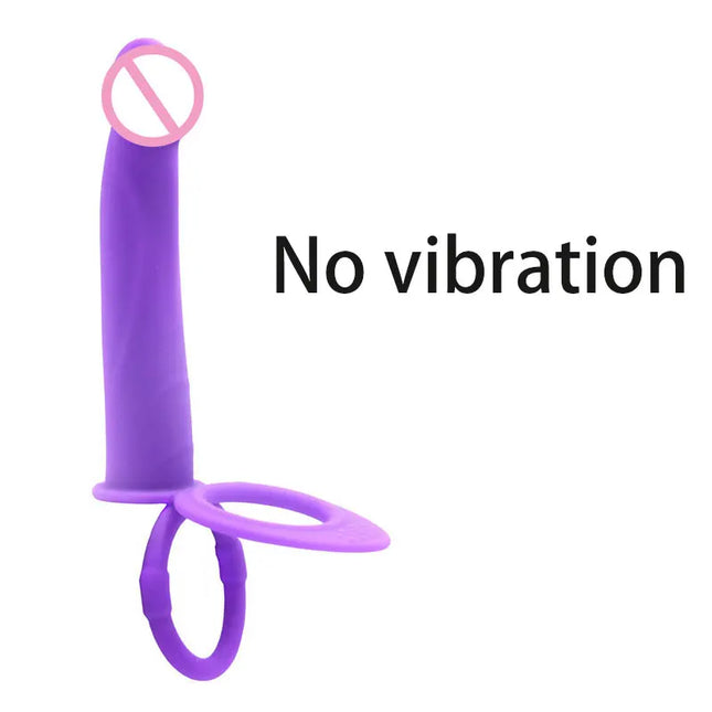 Double Penetration Dildo Penis Vibrator G Spot Massager Sex Toys For Couples Anal Beads Butt Plug Sex Ring For Men Adults 18+