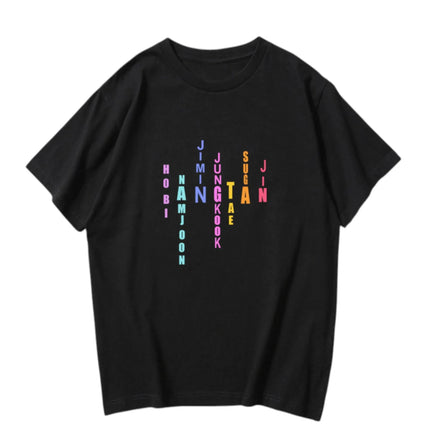 21-BT is Return Arirang Album for Men Women T Shirts Pop TourTee Shirt Short Sleeve O Neck T-Shirts Cotton Printing Clothes