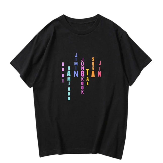 21-BT is Return Arirang Album for Men Women T Shirts Pop TourTee Shirt Short Sleeve O Neck T-Shirts Cotton Printing Clothes