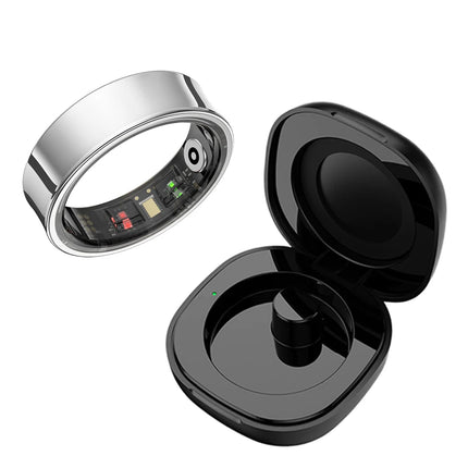 R09 Smart Ring 5ATM Waterproof Health Tracker Multi Sport Modes Skin Temperature Measurement Stress Heart Rate Monitor SmartRing