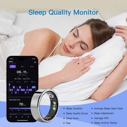 Stylish Men’s Smart Sport Ring | Elektronik Anillo Inteligente, Male Accessories, Celular-Synced Sports Electronics for Health