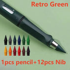 1set Retro Green