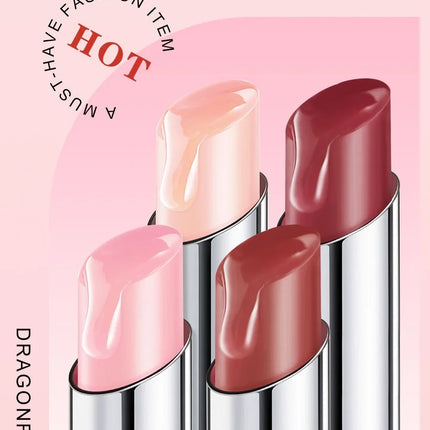 Jelly Tinted Lip Balm Moisturizing Lip-Primer Mask Cute Jelly Tinted Gloss Stick Lighten Lines Plump Lip Care Makeup Cosmetics