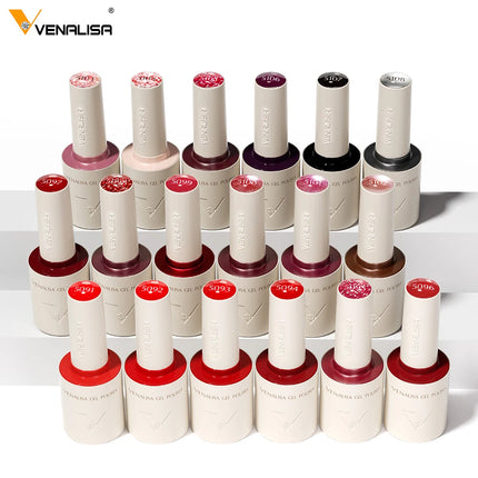 V6 VENALISA 10ml HEMA Free TPO Free Ultra Deep Red Cat Eye Magnet Nail Gel Semi-Permanent Soak Off UV LED Gel Varnish Nails