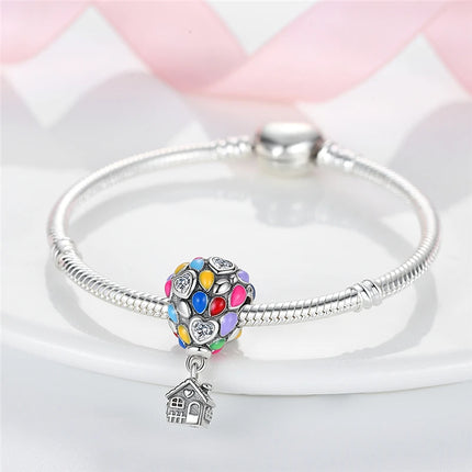 2025 New Charm 925 Sterling Silver Glow Firefly Travel Airplane Cat Paw Dragon Bead Fit Bracelet Bangle Necklace DIY Jewelry