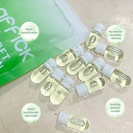 Maffick Camellia Cleansing Oil - Single-Use Packs, Deep Cleansing, Gentle Makeup Removal, Portable and Convenient