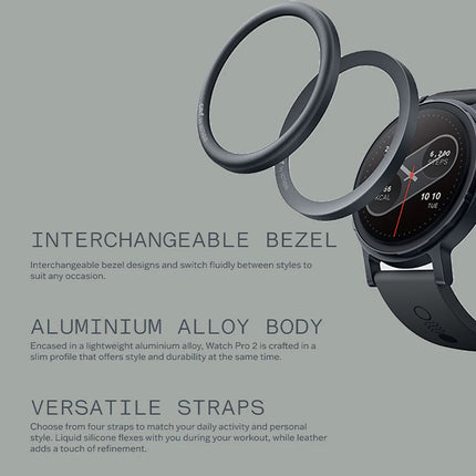 CMF by Nothing Global Version Watch Pro 2 BLUETOOTH CALLS 1.32'' AMOLED 60 FPS Display 11 Days Battery GPS life SpO₂ Monitors