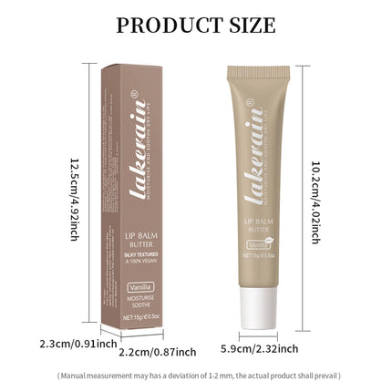 3pcs/Kit Butter Moisturizing Lip Gloss Oil Jelly Lipgloss Liquid Lipstick Lip Tint Brown Sugar Crystal Lip Balm