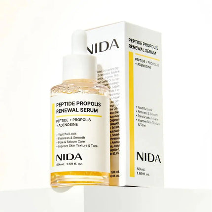 NIDA Propolis Peptide Facial Serum Nourishing Moisturizing Serum Face Original Skin Care Rejuvenation Firming&Smoothing Cream