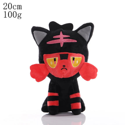 24cm Pokemon Gengar Plush Toy Soft Cute Cartoon Pikachu Stuffed Doll Birthday Gift Peluche Pokemon Collection