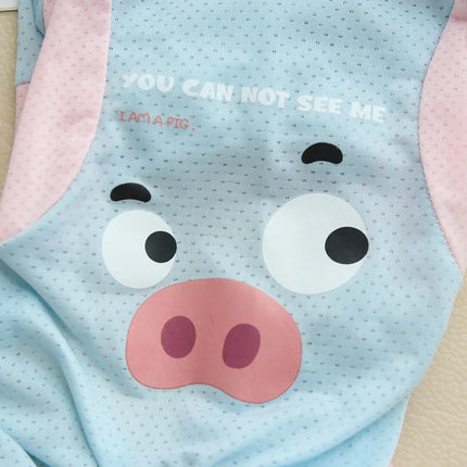 Dog Summer Four-Legged Ice Silk Cool Pet Clothes with Leash Attachment Cooling Pet Clothes