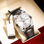 Rose White Leather