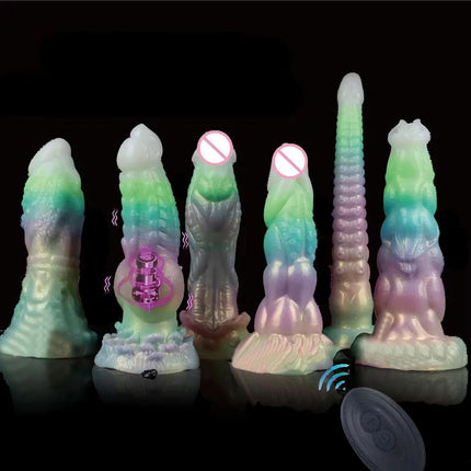 Vibrator Anal Dildos for Women Masturbator Consolador Silicone 10 Frequency Vibrador Anal Plug 18+ G Spot Clitoral Stimulator