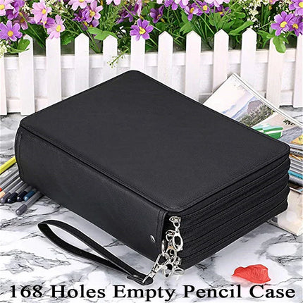 72/120/168/200 Slots School Pencil Cae for Girls Stationery Box Organizer Large Capacity Pencilcase Kawaii Pen Bag Office Pouch