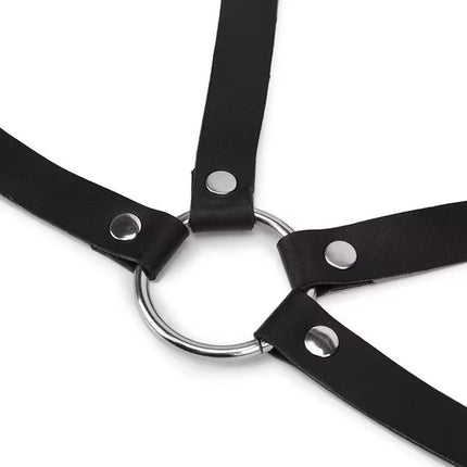 BDSM Women Sexy Body Chest Harness Belt Bondage Lingerie Leather Fetish Clothing Garter Erotic Sex Toys for Couples Strip Club
