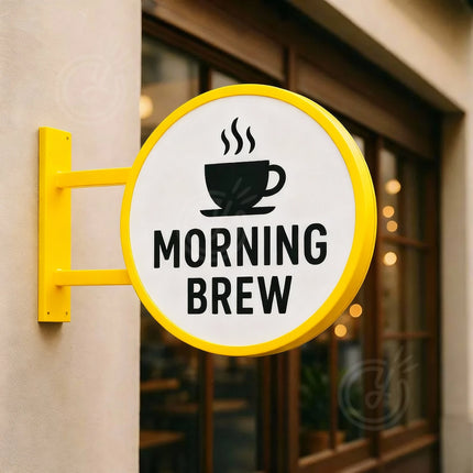 Custom Business Lightbox Sign Advertising Double-Sided Illuminated Personalized Customizable Auto Repair Shop Decor LED Signage