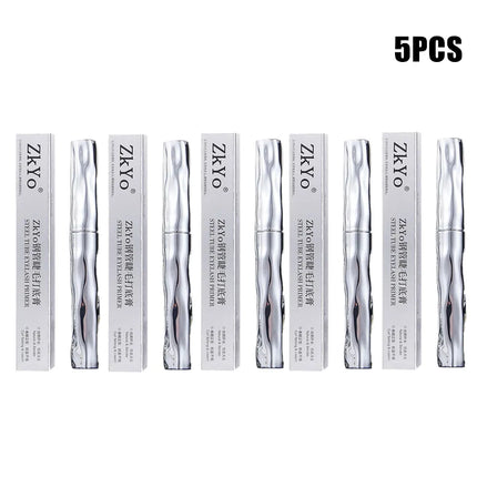 1-5pcs ZkYo Steel Tube Eyelash Primer Natural Black Mascara 3d Thick And Fluffy Waterproof Non-Smudging Women Eye Makeup