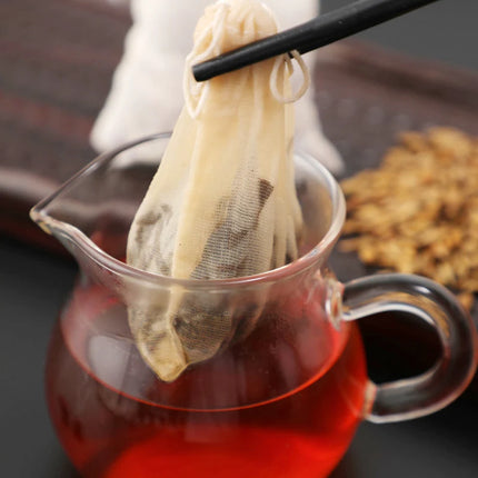 Cotton Tea Bags 50pcs / Sachets Thé Coton 50pcs