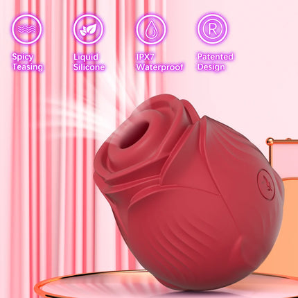 Powerful Sucking Vibrator for Women Vacuum Clitoris Stimulator Female Oral Nipple Clit Sucker Vibrating Adults Sex Rose-Toys