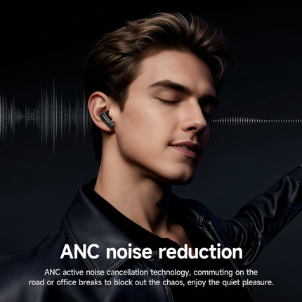 HOCO ANC Acitve Noise Reduction Wireless Bluetooth 5.4 Earbuds With App Control EQ Sound HiFi Sports Music Earbuds 28H Standby