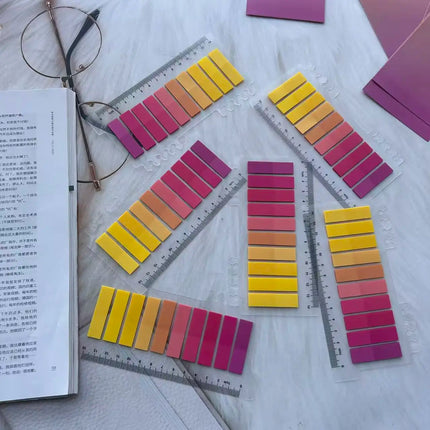 Sticky Notes Index Tabs 1200Pcs, Writable & Transparent Self-Adhesive Page Markers for Book Annotation, Calendar, Office