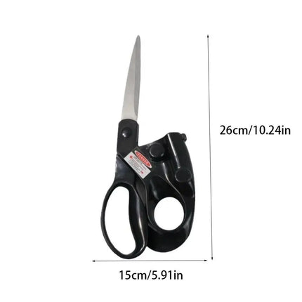Professional Laser Guided Scissors Stainless Steel Cut Straight Fast Scissor Shear Precision Cutting Infrared Laser Scissor